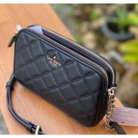 ราคา Kate Spade Natalia Double Zip Small Crossbody สวย ใช้น้อย มือสอง (18276473052)