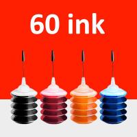 ราคา HP 60 หมึก HP 60XL ดำ HP60XL หมึกรีฟิลใช้ได้กับ HP F2480 F2420 F4480 F4580 F4280 D2660 D2530 D2560 F4272 F4273 F4274 (8059361081)