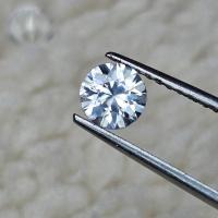 ราคา กลมก้นเพชร 6.5มิล 1เม็ด‘ พลอยแท้ เพทายขาว Natural White Zircon พลอย พลอยขาว พลอยสวย จิวเวลรี่ เพทาย Gemstone พลอยเพทาย (29655112338)