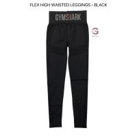 ราคา Gymshark ของแท้ 100% พร้อมส่ง FLEX HIGH WAISTED LEGGINGS - BLACK (50808296449)