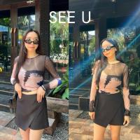 ราคา เสื้อซีทรู #เสื้อแขนยาวซีทรู#เสื้อผ้าชีฟอง#เสื้อมือสอง (43323177651)