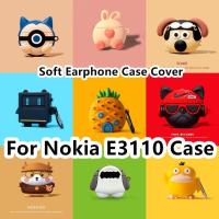 ราคา พร้อมส่ง! เคสหูฟัง แบบนิ่ม ลายการ์ตูนเสือ Staghorn สําหรับ Nokia E3110 Nokia E3110 (23740136832)