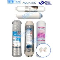 ราคา ชุดไส้กรอง Aquatek Pink เซรามิค ครบชุด 5 ขั้นตอน post AQUATEK PP super 5 ไมครอน (6777513314)
