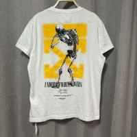ราคา OFF WHITE UNDERCOVER SKELETON DART T-SHIRT WHITE (46154179523)