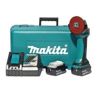 ราคา DGA402RFE MAKITA เครื่องเจียไร้สาย 18 โวลต์ ขนาด 4 นิ้ว ความเร็วรอบตัวเปล่า 11,000 รอบ/นาที รวมแบตเตอรี่และแท่นชาร์จ (51804997747)