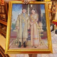ราคา กรอบรูปภาพมงคล ในหลวงรัชกาลที่ 10 มอบเป็น ของขวัญปีใหม่ ของที่ระลึก โอกาสต่างๆ (23044339631)