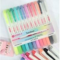 ราคา ปากกาไฮไลท์ Twinliner​ DONG-A set 12​สี (11212987582)