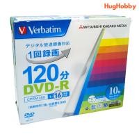 ราคา [1 กล่อง / 10 แผ่น] Verbatim Japan VHR12JP10V1 DVD-R CPRM 4.7 GB (120 Min) White Printerable 1-16x Speed (23179610791)