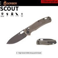 ราคา มีด GERBER แท้รุ่น Scout มีดคู่ใจสายลุย ที่ทนทาน ใบมีด 440A ด้ามจับ Micarta ระบบล๊อค Pivot Lock (51750388690)