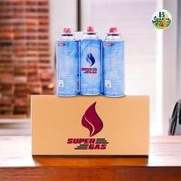 ราคา Super GAS แก๊สกระป๋อง จำนวน 1แพ็ค(3กระป๋อง) ความจุก๊าซ 250 กรัม ใช้นานได้ถึง 3 ชั่วโมง (22877415474)