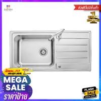 ราคา ซิงค์ฝัง 1หลุม 1ที่พัก AXIA RIVIERA 100 สเตนเลสBUILT-IN SINK AXIA RIVIERA 100 1B1D STAINLESS STEEL (19847693128)