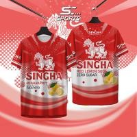 ราคา เสื้อพิมพ์ลาย เสื้อกีฬา ลายสิงห์แดง แดงเลม่อนโซดา งานจริงสีสวยสดคมชัด หนา145g นุ่มลื่นใสสบาย (42855468895)