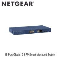 ราคา NETGEAR (GS716T) 16-Port Gigabit Ethernet Smart Managed Pro Switch with 2 x 1G SFP, Desktop/Rackmount ประกันศูนย์ไทย (5006841233)