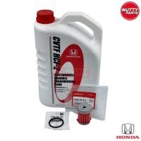 ราคา เซตน้ำมันเกียร์ออโต้+ไส้กรองเกียร์+โอริง HONDA แท้ CVTF HCF-2 3.5ลิตร (08269-P99-08ZT1,25450-P4V-013,91305-PN4-003) (56457852500)