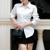 ราคา KEMEJA ABLE - Hara Top Fited Shirt ผู้หญิงแขนยาว Slim Fit เสื้อเชิ้ตทํางานอย่างเป็นทางการลาย Semiwool (56450355562)