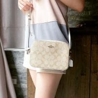 ราคา COACH MINI CAMERA BAG IN SIGNATURE CANVAS (4514962722)
