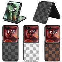 ราคา Razr60Ultra สําหรับ Motorola Razr 60 Ultra Razr 50 Ultra Razr 40 Ultra Razr 60 Pro Razr Ultra 2025 Razr Plus 2024 Retro ลายสก๊อตกันกระแทกโทรศัพท์มือถือกรณี (46856041394)