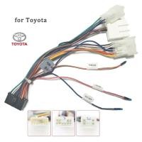 ราคา ขั้วต่อสายไฟ 16 PIN สําหรับเครื่องเล่น แอนดรอยด์ Toyota Stereo DVD 2DIN 3 ขั้ว (22101414564)
