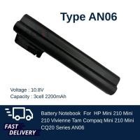 ราคา HP แบตเตอรี่ โน๊ตบุ๊ค Battery HP HP Mini 210 Mini 210 Vivienne Tam Compaq Mini 210 Mini CQ20 Series AN06 ของแท้ (19101104121)