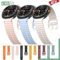 ราคา สายซิลิโคนกีฬา for Samsung Galaxy Watch 8 44mm 40mm 8 Classic 46mm สมาร์ทว็อช แถนยางเปลี่ยน for Samsung Galaxy Watch 8 (56005509756)