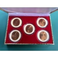 ราคา [พร้อมส่ง] เหรียญพระพุทธปัญจภาคี เนื้อทองแดง (19951468527)
