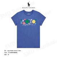 ราคา Polo Ralph Lauren เสื้อยืดคอกลม รุ่น Logo Graphic Jersey T-Shirt Code: 211898788002 (28719187046)