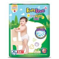 ราคา เบบี้เลิฟเดย์ไนท์กางเกงผ้าอ้อมเด็ก XL 54ชิ้น Baby Love Day Night Baby Diaper Pants Size XL 54pcs. [8850709200278] (54457593702)