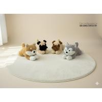 ราคา ตุ๊กตาหมาฮัสกี้ หมาชิบะ บูลด็อก ลืมตา ผ้าขน Husky Shiba Bulldog (Opened eyes, Fur) Stuffed Animal (40111858499)