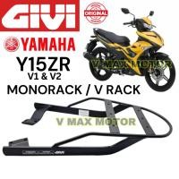 ราคา Yamaha Y15ZR V1&V2 GIVI MONORCK V RACK / กล่อง Kaki / Tapak Box Givi Sesuai All Universal Box: GIVI/RAPIDO (57059124978)