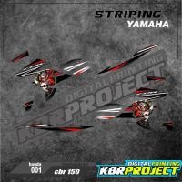 ราคา CBR 150 หลายสี รายชื่อสติ๊กเกอร์ รถมอเตอร์ไซด์ HONDA CBR 150 001 Racing CBR 150 สติ๊กเกอร์ (47259105918)