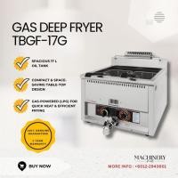 ราคา MESIN The Baker Gas Deep Fryer TBGF-17G | 17 L LPG Table-Top Fryer | เครื่องทอดแก๊ส | สถานีแก๊ส 17L (57152609345)