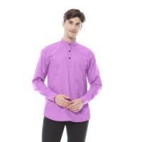 ราคา KEMEJA Szn - Lilac Long Sleeve Koko Shirt I Premium Lilac Mens Koko Shirt (58103118801)