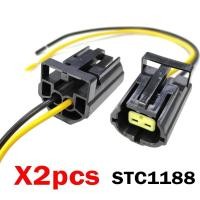 ราคา 2pcs สําหรับ Land Range Rover Discovery 2 Defender Td5 2pin Crank Shaft มุมตําแหน่งเพลาข้อเหวี่ยง Sensor Connector Loom ปลั๊ก Stc1188 (55508139660)