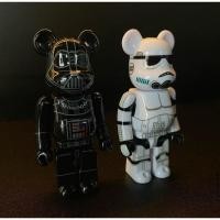 ราคา พร้อมส่ง ถึงไวมากๆ Be@rbrick Star Wars Darth Vader & Stromtrooper 100% (แกะโชว์) (27606592923)
