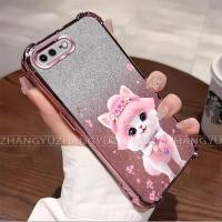 ราคา เคสสําหรับ iphone 6 6s 7 8 plus se เคสโทรศัพท์กันกระแทกด้วยไฟฟ้าลายแมวน่ารัก TPU ปลอกป้องกันแบบนุ่ม HM (25296902863)