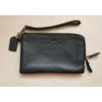 ราคา USED: แท้ กระเป๋าคล้องมือ กระเป๋าสตางค์ Coach 2 ซิป 2 ช่อง โค้ช ไซส์ S Small สีน้ำเงิน น้ำเงินเข้ม กรมท่า มีกริตเตอร์ (5677623173)