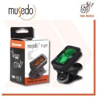 ราคา จูนเนอร์ ( TUNER )​ เครื่องตั้งสายกีตาร์ เบส อูคูเลเล่ พิณ Musedo T-27 (26029497812)