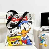 ราคา ✨พร้อมส่ง กระเป๋าผ้าสะพายข้าง ลายการ์ตูน มิกกี้เมาส์ & โดนัลด์ดั๊ก Mickey Mouse & Donald Duck (45856607812)