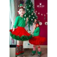 ราคา กระโปรงPettiSkirt คริสมาสNewOriginalKidsSoCute (23382426397)