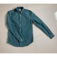 ราคา เสื้อเชิ้ตลายสก๊อต เขียว ป้าย GAP มือสอง (14462678133)
