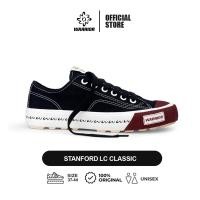 ราคา MERAH Warrior Stanford Classic LC - รองเท้าผ้าใบ Warrior สีดํา / แดง (55704941441)