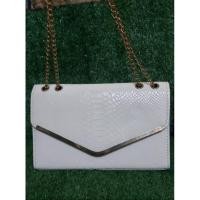 ราคา กระเป๋าสพายหนังแฟชั่นสีขาว (28206470987)