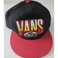 ราคา หมวกแก๊ปVans(สีแดง-ดำ) (26734146166)