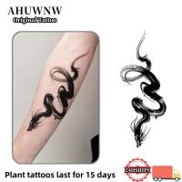 ราคา สติ๊กเกอร์รอยสักแขนสักมังกรสีดำ ขนาด 7.5 ซม. และ 12 ซม. กันน้ำได้นาน 15 วัน (44111302989)