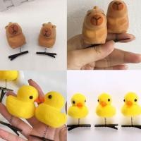 ราคา พร้อมส่ง กิ๊บติดผมแฟนซี กิ๊บเด้งดึ๋ง สปริง กิ๊บเป็ด กิ๊บหมี คาปิบารา กิ๊บกังหันลมหมุนได้ กิ๊บติดผม (44651902018)