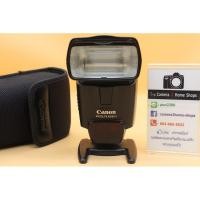 ราคา Flash Canon Speedlite 430EX II สภาพสวย หน้าใส ตัวหนังสือคมชัด ใช้งานปกติเต็มระบบ (25723063115)