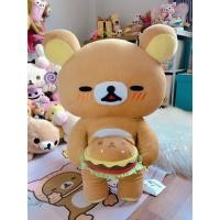 ราคา ตุ๊กตาคุมะ ท่ายืน ถือเบอเกอ แก้มแดง rilakkuma (4734826934)