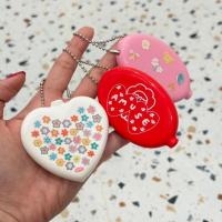 ราคา amuse stuff-coin keyring flower ที่ใส่เหรียญลายดอกไม้ (25789260802)