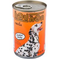 ราคา TOP DOG อาหารสุนัขกระป๋องรสเนื้อ 400กรัม (จำกัด 1 ลัง = 24 กระป๋องต่อคำสั่งซื้อ)​ (785084961)
