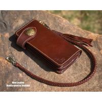 ราคา Long wallet custom หนังวัวแท้ฟอกฝาด (507852334)